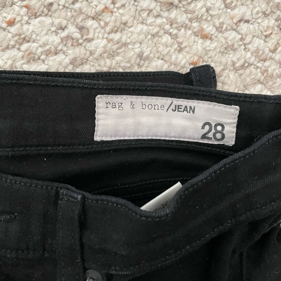 Rag & bone crop raw hem jeans - Picture 2 of 3